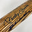 Mickey Mantle Joe Dimaggio Willie Mays Hank Aaron HOF Multi Signed Bat JSA COA