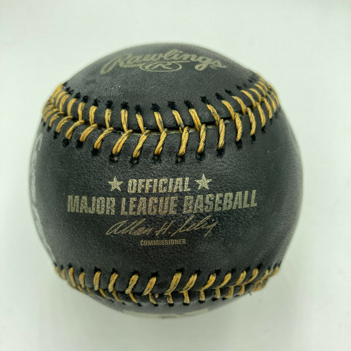 Reggie Jackson 1977 World Series 3 Home Runs Signed Baseball With Pitchers JSA