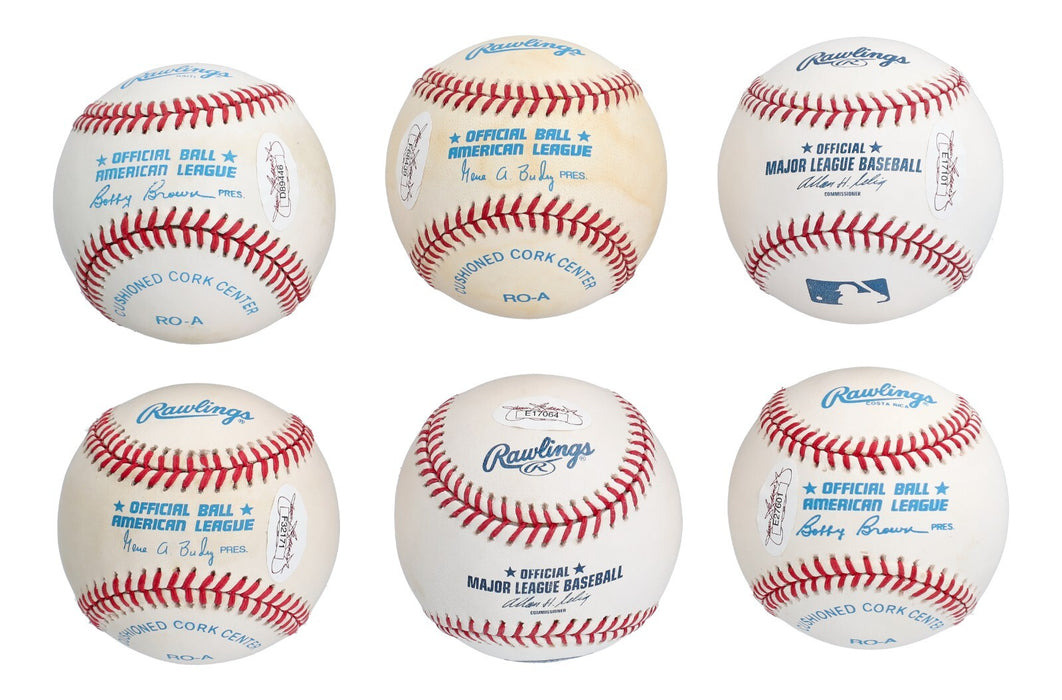 1953 New York Yankees WS Champs Team Signed Baseball Collection 35 Balls JSA COA