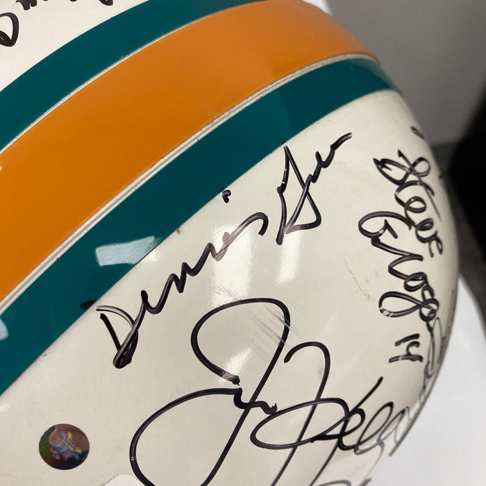 NFL Hall Of Fame Legends Multi Signed 1997 Super Bowl Helmet JSA COA