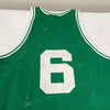 Bill Russell #6 Signed Mitchell & Ness 1962-63 Boston Celtics Jersey JSA COA