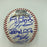 2010 Texas Rangers AL Champs Team Signed World Series Baseball MLB Authentic