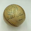 Babe Ruth Ty Cobb Walter Johnson Tris Speaker George Sisler Signed Baseball JSA