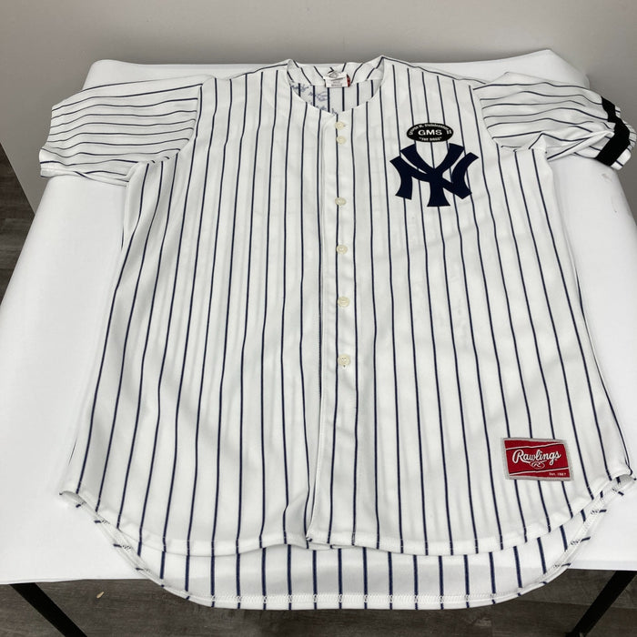 Don Mattingly Game Used Signed 2010 Old Timers' Day New York Yankees Jersey