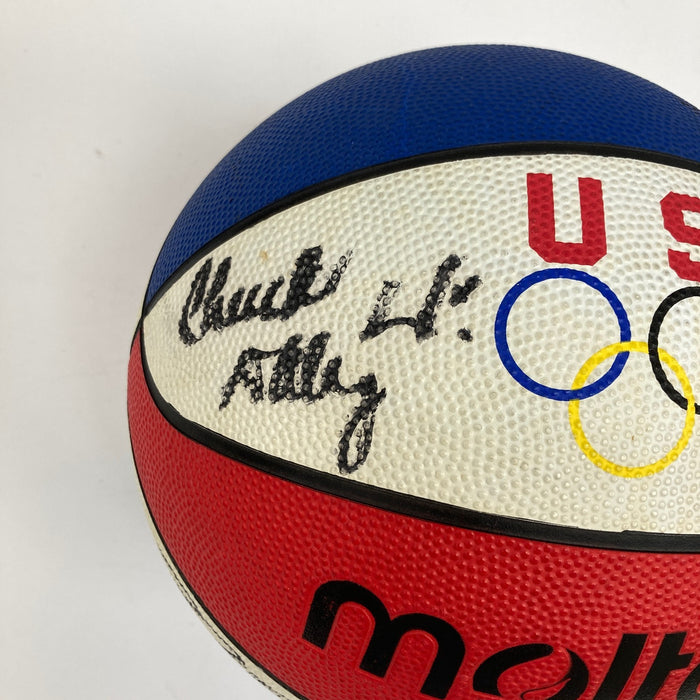 1992 Dream Team Olympics Team USA Signed Basketball Michael Jordan 12 Sigs JSA