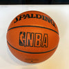 1985-86 Boston Celtics NBA Champs Team Signed Official NBA Game Basketball UDA