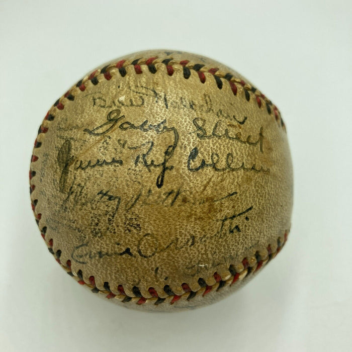 1931 St. Louis Cardinals World Series Champs Team Signed Baseball PSA DNA COA