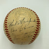1950 New York Yankees World Series Champs Team Signed AL Baseball JSA COA