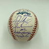 2002 New York Yankees Derek Jeter Mariano Rivera Team Signed Baseball PSA/DNA