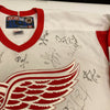 2001-02 Detroit Red Wings Stanley Cups Champs Team Signed Authentic Jersey JSA