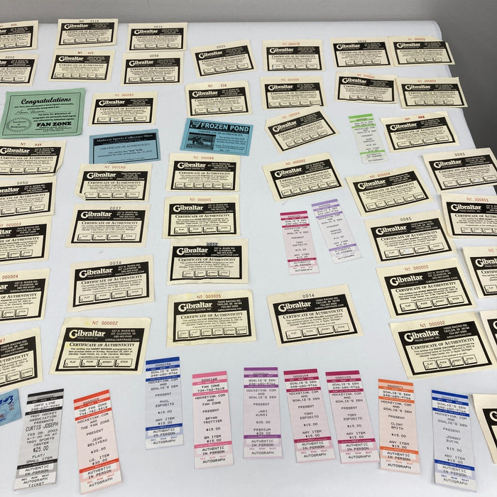 Incredible NHL Hockey Hall Of Fame Multi Signed Jersey 66 Signatures JSA COA