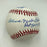 Red Schoendienst Full Name Signed Heavily Inscribed Stat Baseball JSA COA