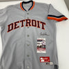 Al Kaline Signed Rawlings Detroit Tigers Game Model Jersey JSA COA