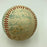 Nellie Fox 1954 Chicago White Sox Team Signed Baseball JSA COA