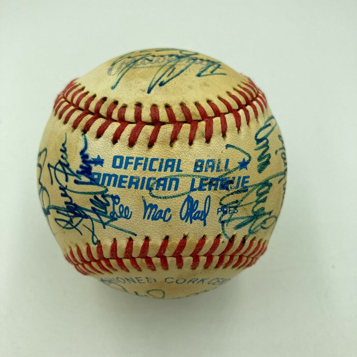 1985 Kansas City Royal World Series Champs Team Signed Baseball With JSA COA