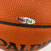 Kobe Bryant Signed Spalding Official Game Basketball Silver Ink Upper Deck UDA