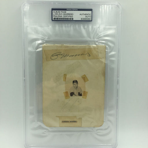 Connie Marrero Signed Autographed Cut PSA DNA
