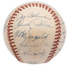 1951 Yankees World Series Champs Team Signed Baseball Mickey Mantle Rookie PSA