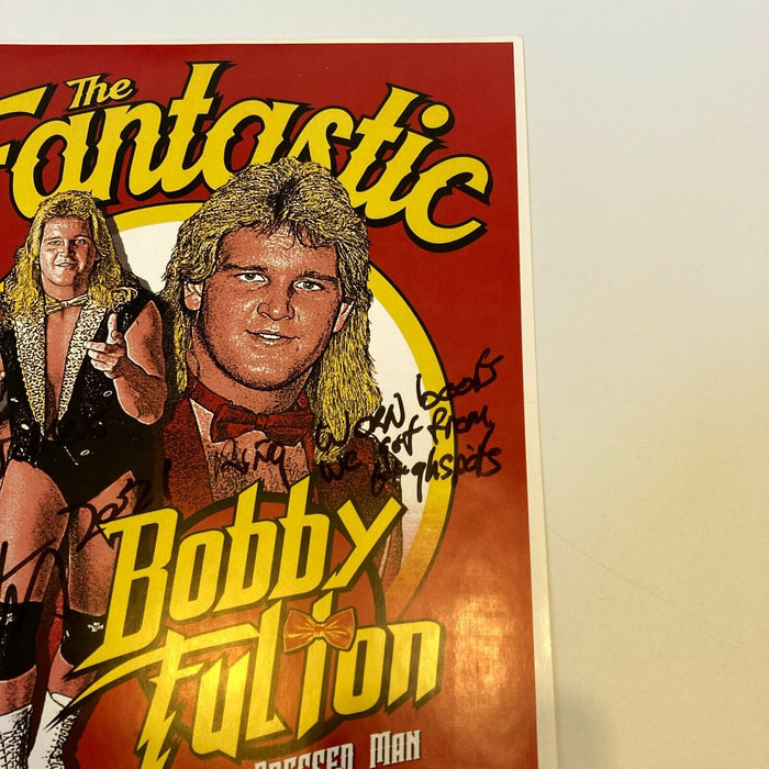 Bobby Fulton WWE WWF Signed Autographed Wrestling Photo