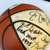 Julius Erving Oscar Robertson HOF Legends Signed Basketball 16 Sigs JSA