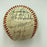 1975 Oakland A's Team Signed American League Baseball Beckett COA