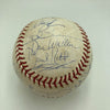 2004 Boston Red Sox World Series Champs Team Signed Game Used Baseball JSA COA