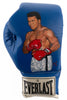 Muhammad Ali "Cassius Clay" Signed Hand Painted Art Everlast Boxing Glove JSA