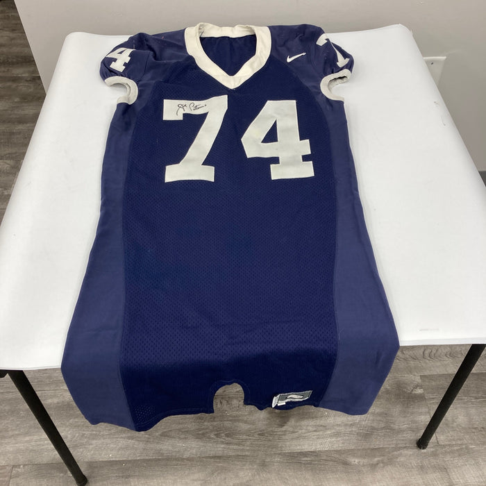 Joe Paterno Signed Penn State Game Used Jersey JSA COA