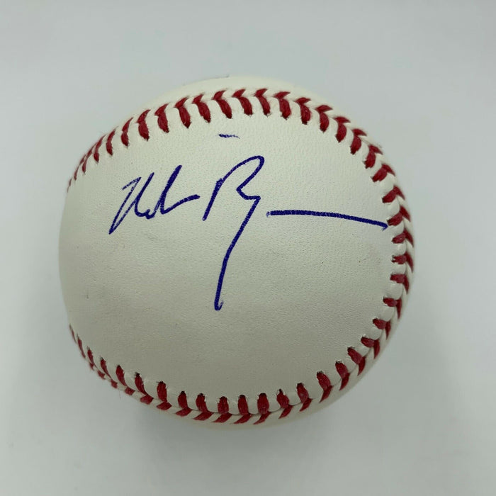 Rex Ryan & Bob Ryan NFL Coaches Signed Major League Baseball With JSA COA