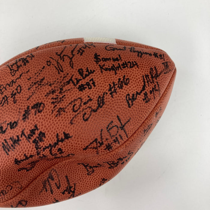 1999 Tulane Green Wave Team Signed NCAA Football 65 Sigs JSA COA