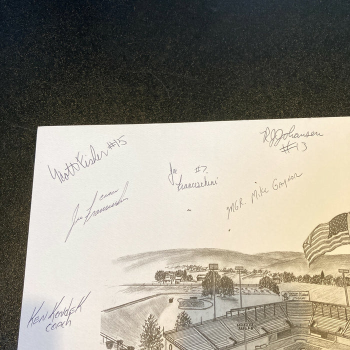 1998 Toms River Little League World Series Champs Team Signed Williamsport Photo