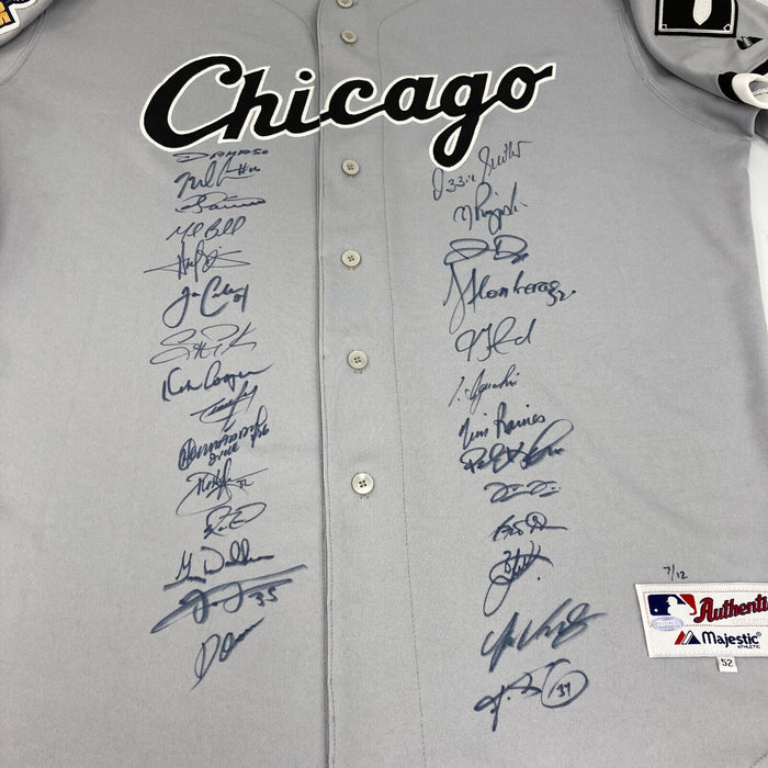 2005 Chicago White Sox Champs Team Signed World Series Jersey Steiner COA #7/12