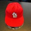 Ken Oberkfell 1983 Signed Game Used St. Louis Cardinals Baseball Hat JSA COA