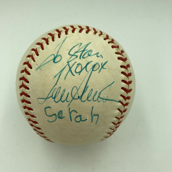 1970's Tom Seaver XOXO & Daughter Sarah Signed National League Baseball JSA COA