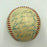 Beautiful 1949 Cleveland Indians Team Signed American League Baseball