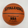 Dennis Rodman Signed Spalding NBA Game Issued Chicago Bulls Basketball JSA COA