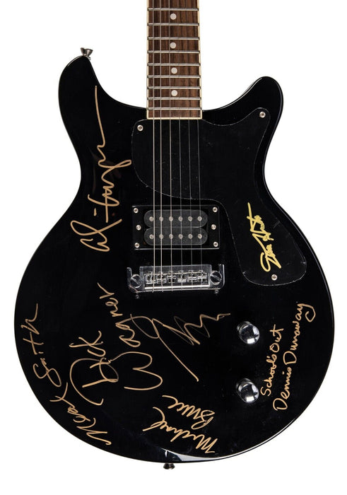 Alice Cooper Band Multi Signed Electric Guitar 5 Sigs JSA COA