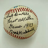 1933 Inaugural First Ever All Star Game Team Signed Baseball Beckett COA
