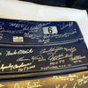 Beautiful Hall Of Fame Signed Seatback Stan Musial Ernie Banks 33 Sigs JSA COA