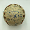 Babe Ruth & Lou Gehrig 1934 New York Yankees Team Signed Baseball PSA DNA