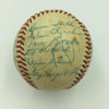 1955 Chicago Cubs Team Signed National League Baseball Ernie Banks JSA COA