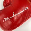 Stunning Muhammad Ali Full Name Signed Everlast Boxing Glove Silver Ink PSA DNA