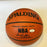Michael Jordan Mike Krzyzewski HOF Induction Class Of 2001 Signed Basketball JSA