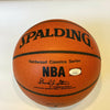 Michael Jordan Mike Krzyzewski HOF Induction Class Of 2001 Signed Basketball JSA