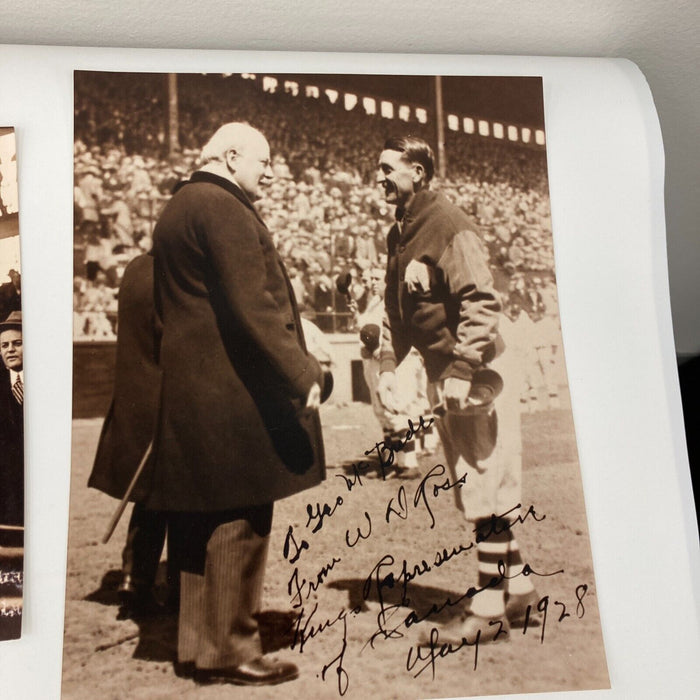 Stunning Babe Ruth Single Signed Autographed Baseball JSA COA