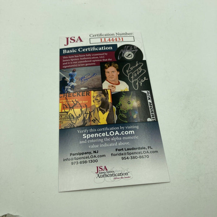Jeff Bridges Signed Autographed Baseball With JSA COA The Big Lebowski