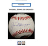 Beautiful Joe Dimaggio Signed American League Baseball PSA Graded MINT 9