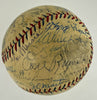 Babe Ruth, Lou Gehrig, Mickey Mantle & Roger Maris Signed Baseball PSA DNA COA