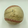 Joe Dimaggio Casey Stengel Connie Mack Frick Will Harridge Signed Baseball PSA