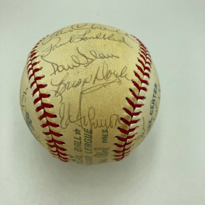 1978 New York Yankees World Series Champs Team Signed Baseball Munson Beckett